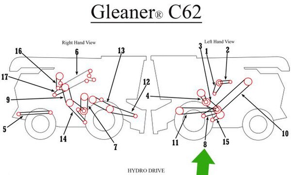 71374276 Hydro Dr. Belt Agco